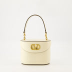 Sacs seau Bolso Bucket Vanity-Case Valentino Garavani Blanc Femme