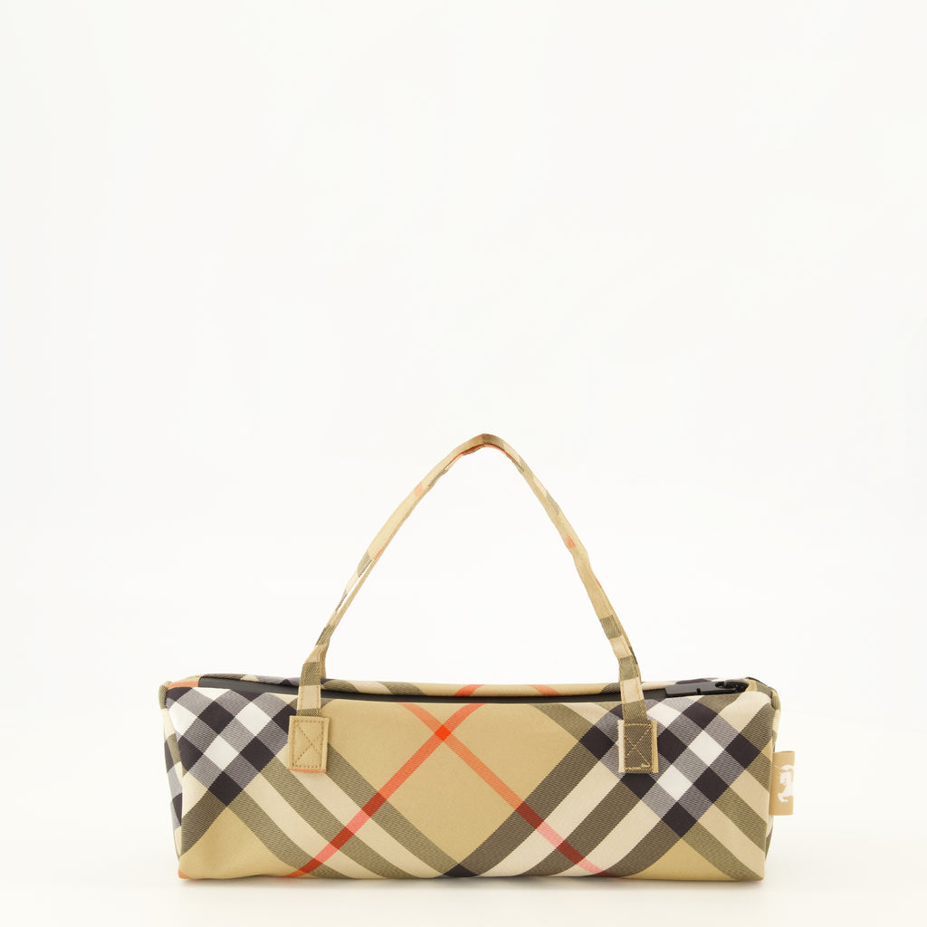 Lifestyle 체크 폴딩 우산 Burberry Beige Unisexe