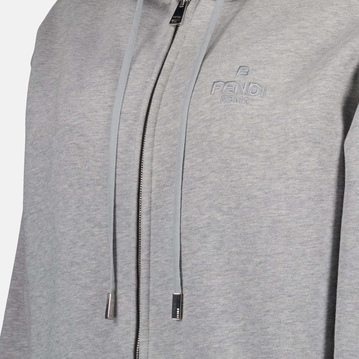 Sweatshirts Sweat zippé Fendi Roma Fendi Gris Femme