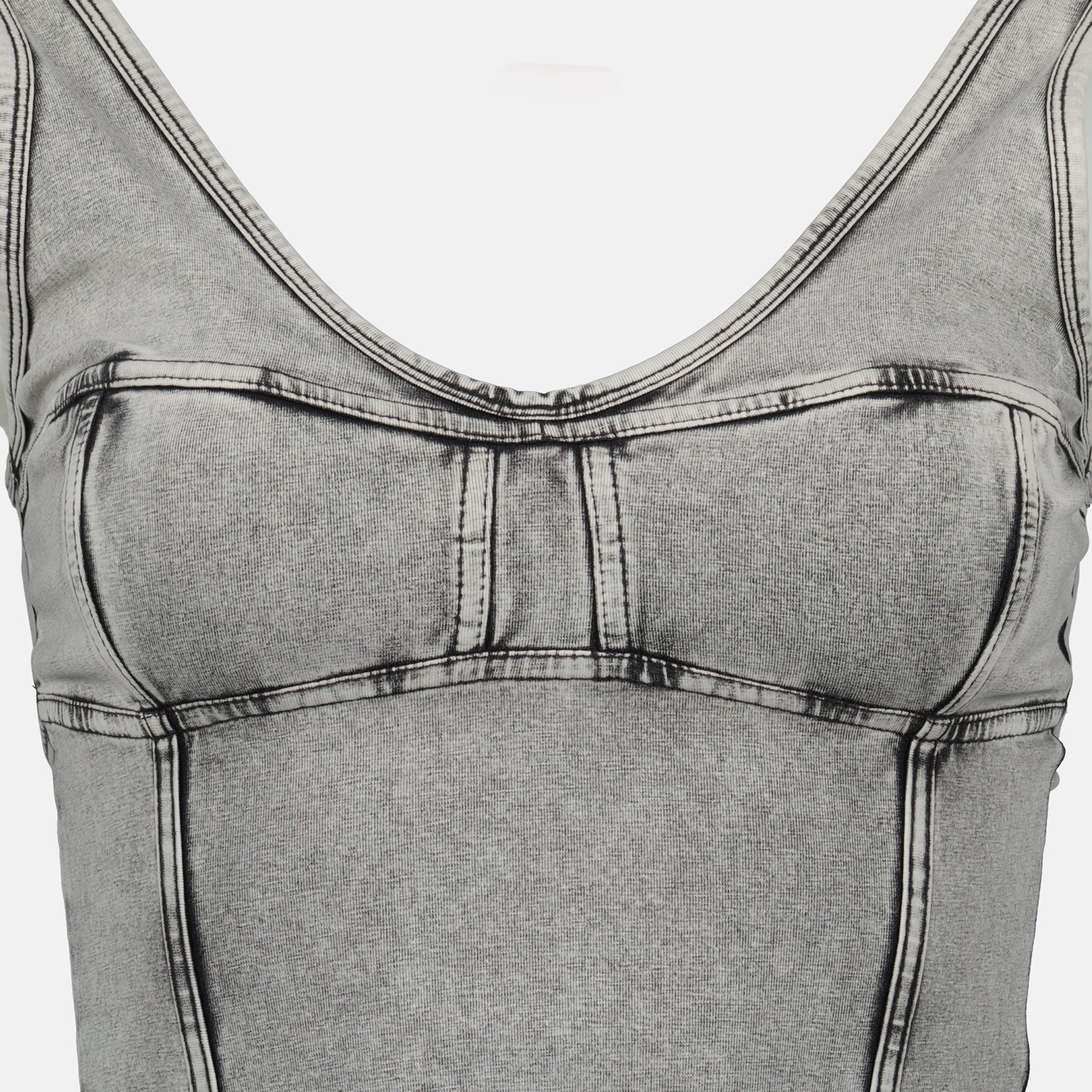 Vestidos Robe D-inny Diesel Cinza Femme
