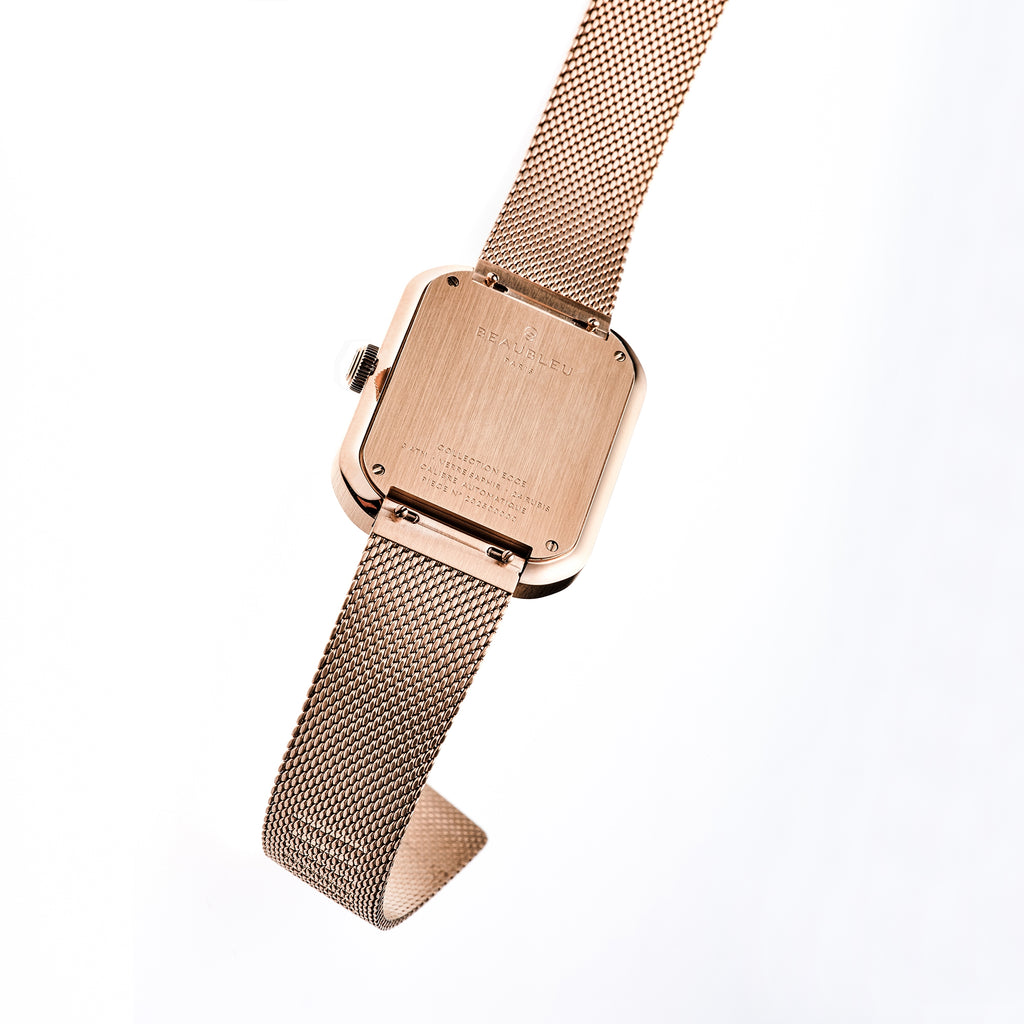 Bijoux Reloj de Pulsera Ecce Figura Sienna Acero Rosa Dorado Beaubleu Doré Unisexe