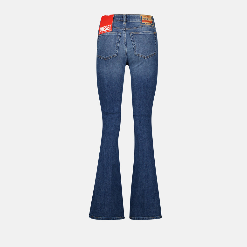 Pantalons Jean 1969 D-Ebbey bleu délavé Diesel Bleu Femme