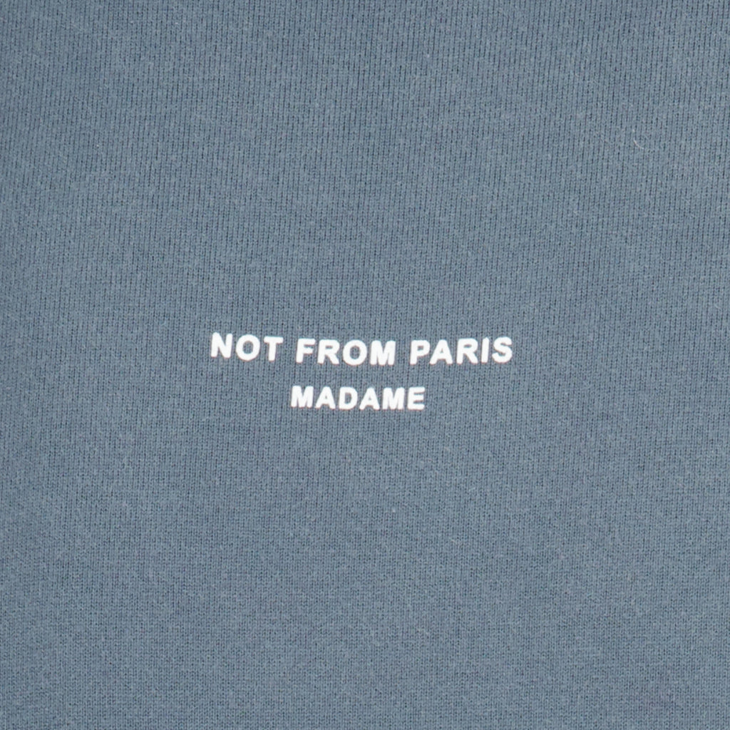 T-shirts T-shirt Slogan Grigia Classica Drole De Monsieur Gris Homme