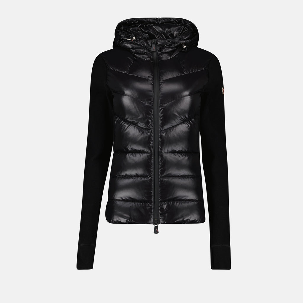 Vestes Veste bi-matière Moncler Grenoble Noir Femme