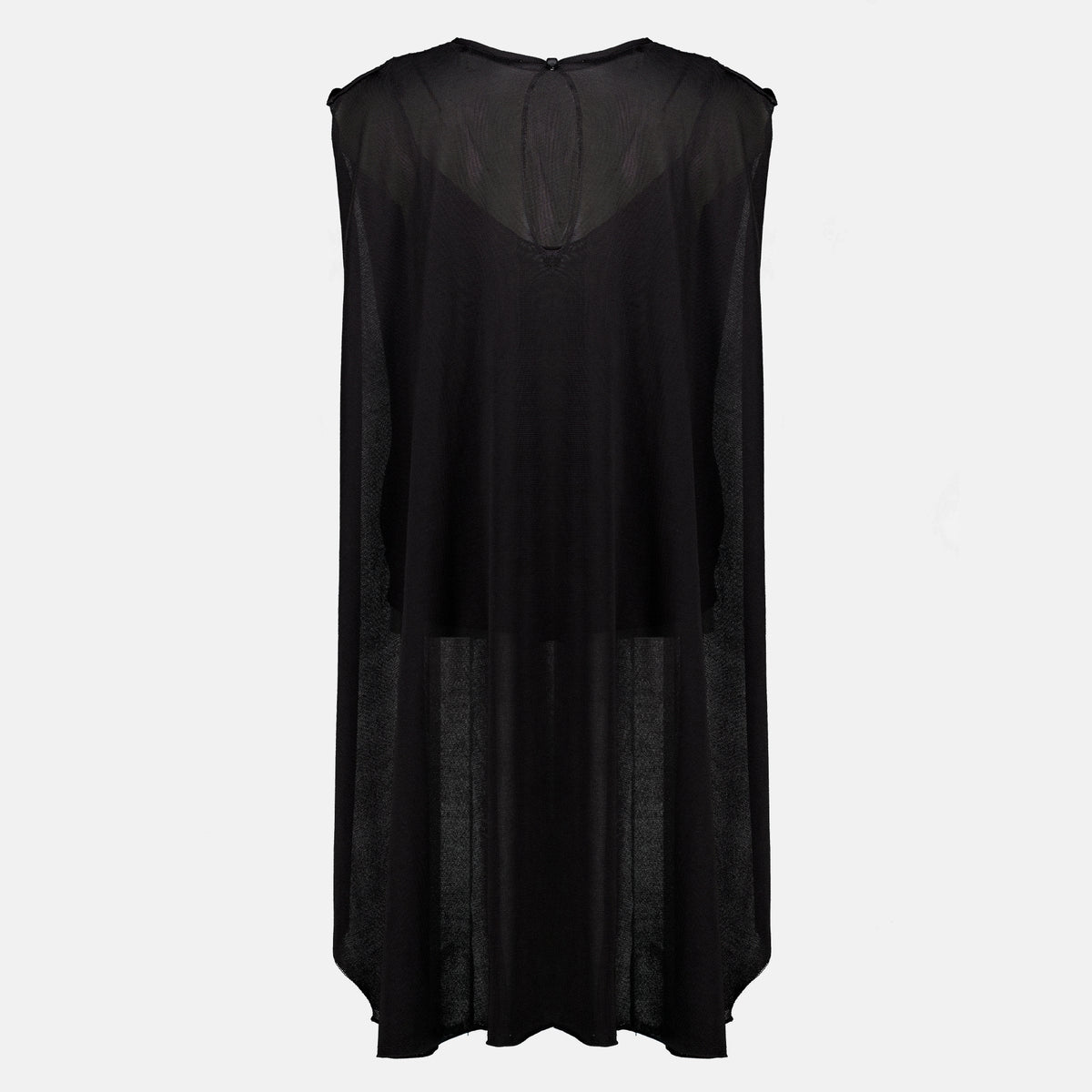 Maille Top de Seda Preto Fendi Noir Femme