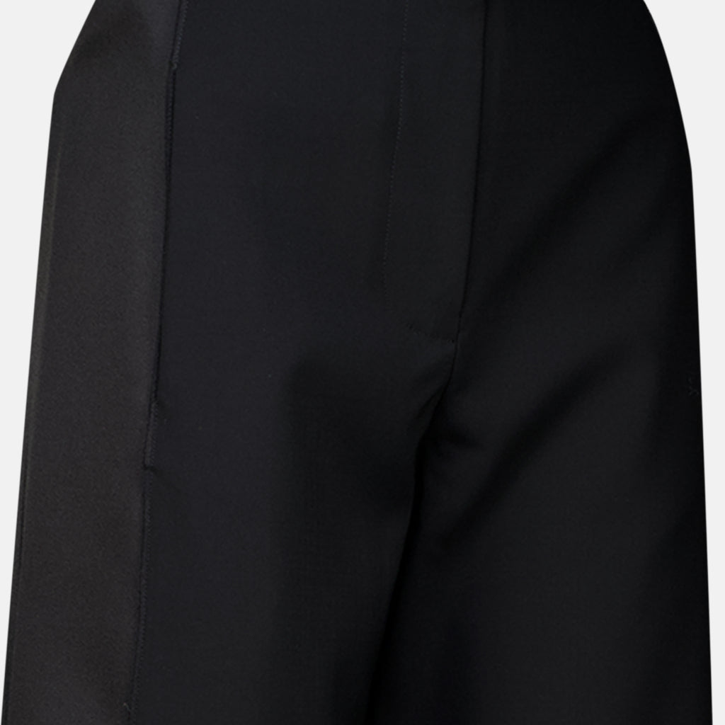 Pantalons Pantalon noir en laine Christopher Esber Noir Femme