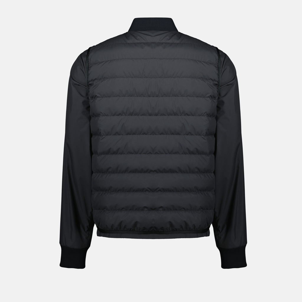 Jaquetas Casaco Removível Verney Moncler Preto Homme