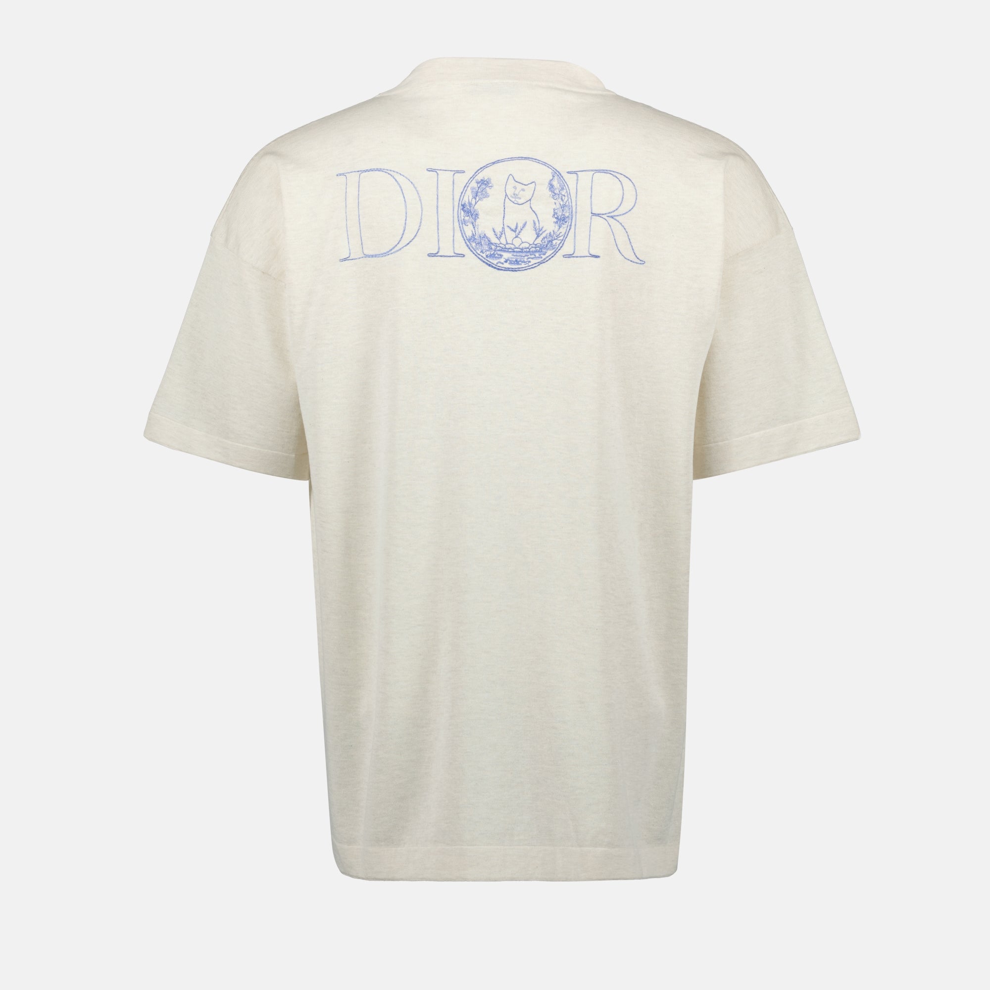 T-Shirts Dior und Hylton Nel Strick-T-Shirt Dior Beige Homme
