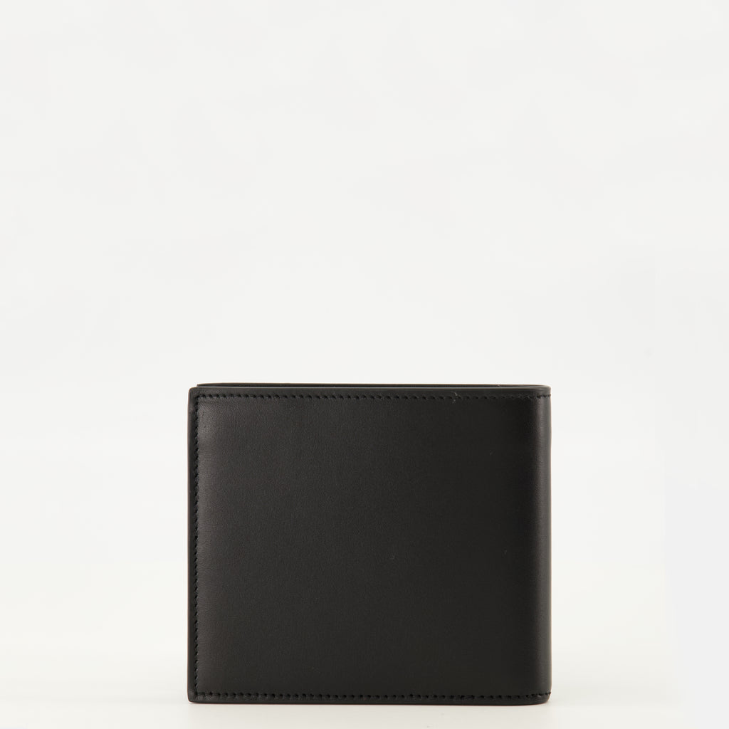 Image de l'article Portefeuilles Saint Laurent Paris en cuir noir de la marque Saint Laurent pour Homme - Saison Printemps-Été 2026 - Vue de Dos