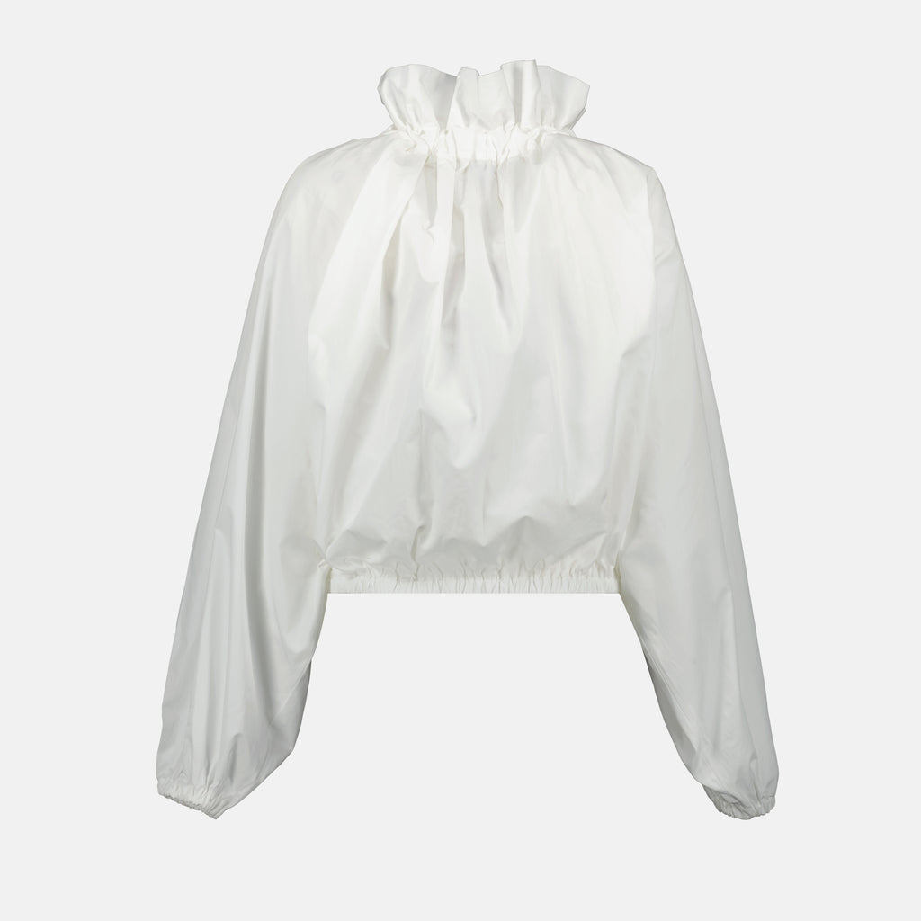 Image of the Patou Women's Iconic Cotton Blouse - Autumn-Winter 2025 - Back View