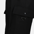 Pantaloni Pantaloni Cargo Prada Nero Homme