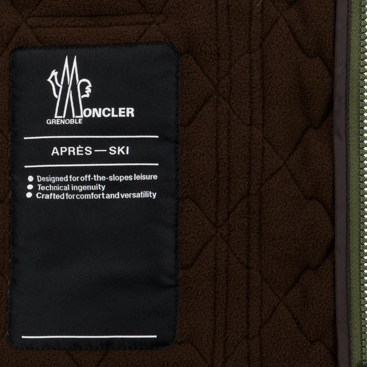 Vestes ノースリーブ カーキ ジャケット Moncler Grenoble Gris Homme