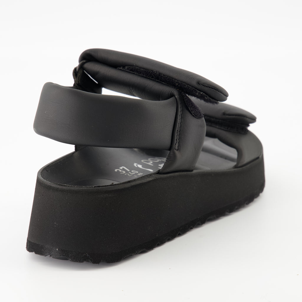 Open shoes Theda Sandals Birkenstock Black Femme