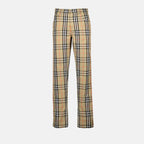 Hosen Karierte Hose Burberry Beige Homme