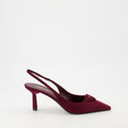Bild der Prada Damen Pumps aus Kalbsvelours - Herbst-Winter 2025 - Rechte Seitenansicht