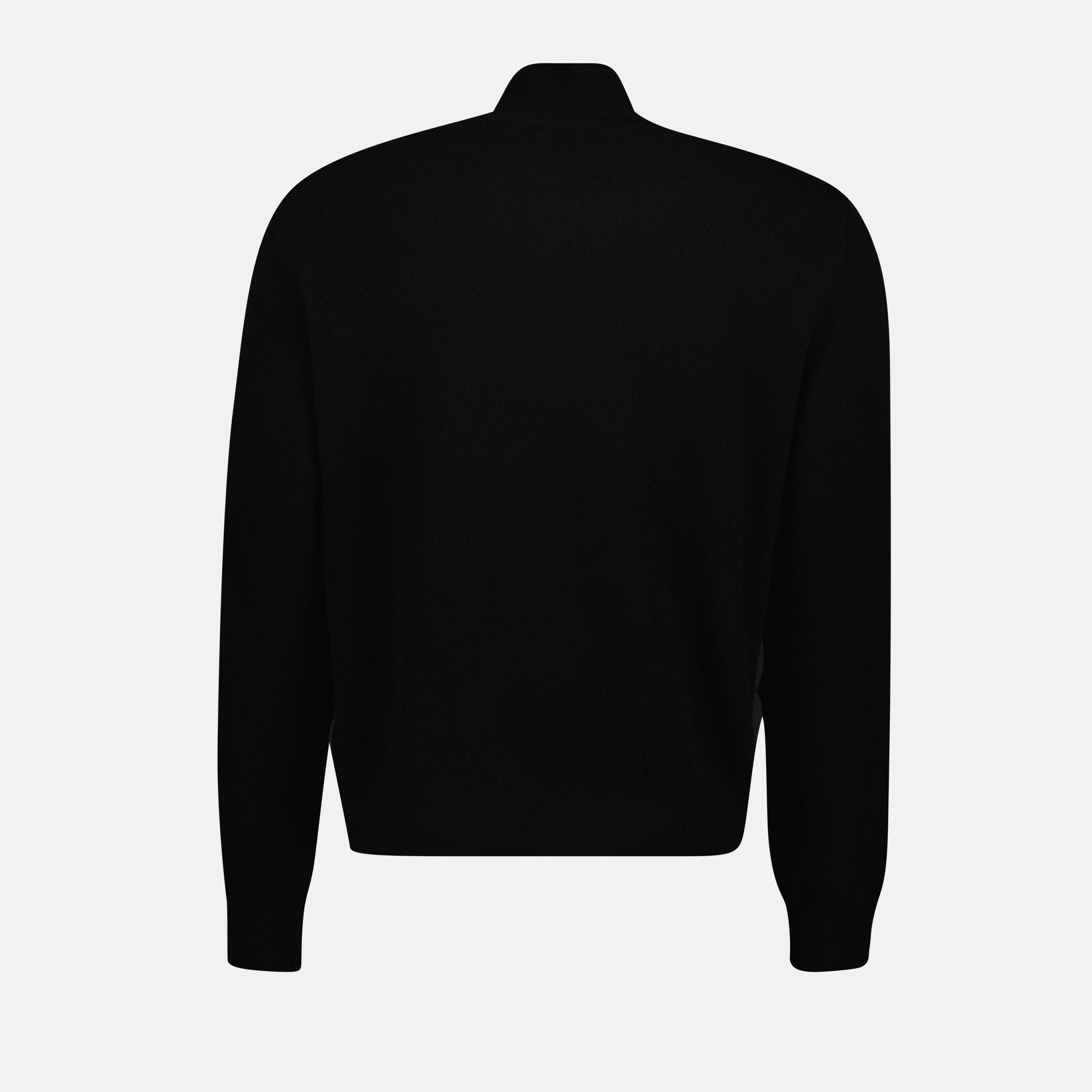 Vestes Veste bi-matière matelassé Moncler Noir Homme