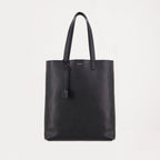 Tote bags Sac cabas bold en cuir Saint Laurent Schwarz Homme