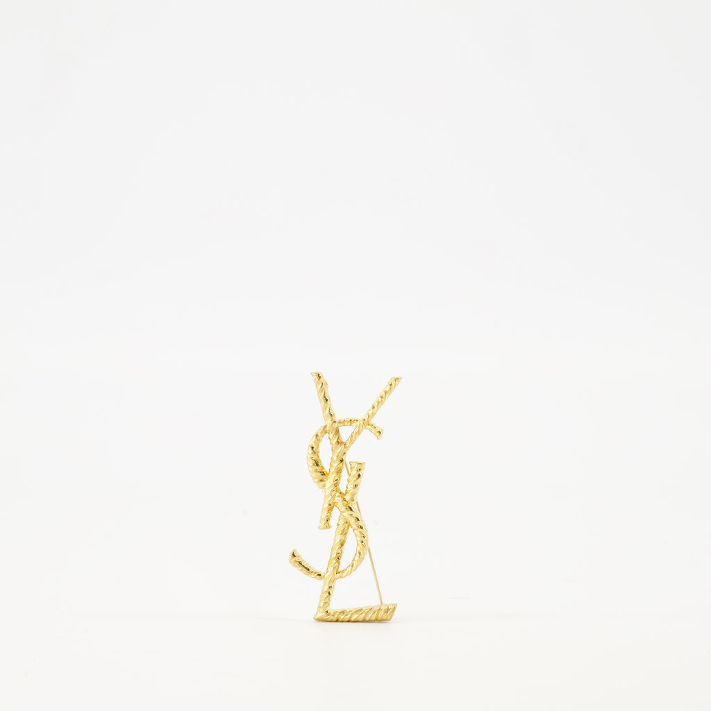 サン・ローレンブランドの女性用カサンドルブローチの記事の画像 - 2025年秋冬シーズン - 正面ビュー