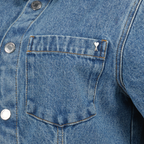 Vestidos Vestido Camisa de Denim Ami PARIS Azul Femme