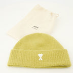 Chapeaux, casquettes et bonnets Ami de coeur Beanie Ami PARIS Jaune Unisexe