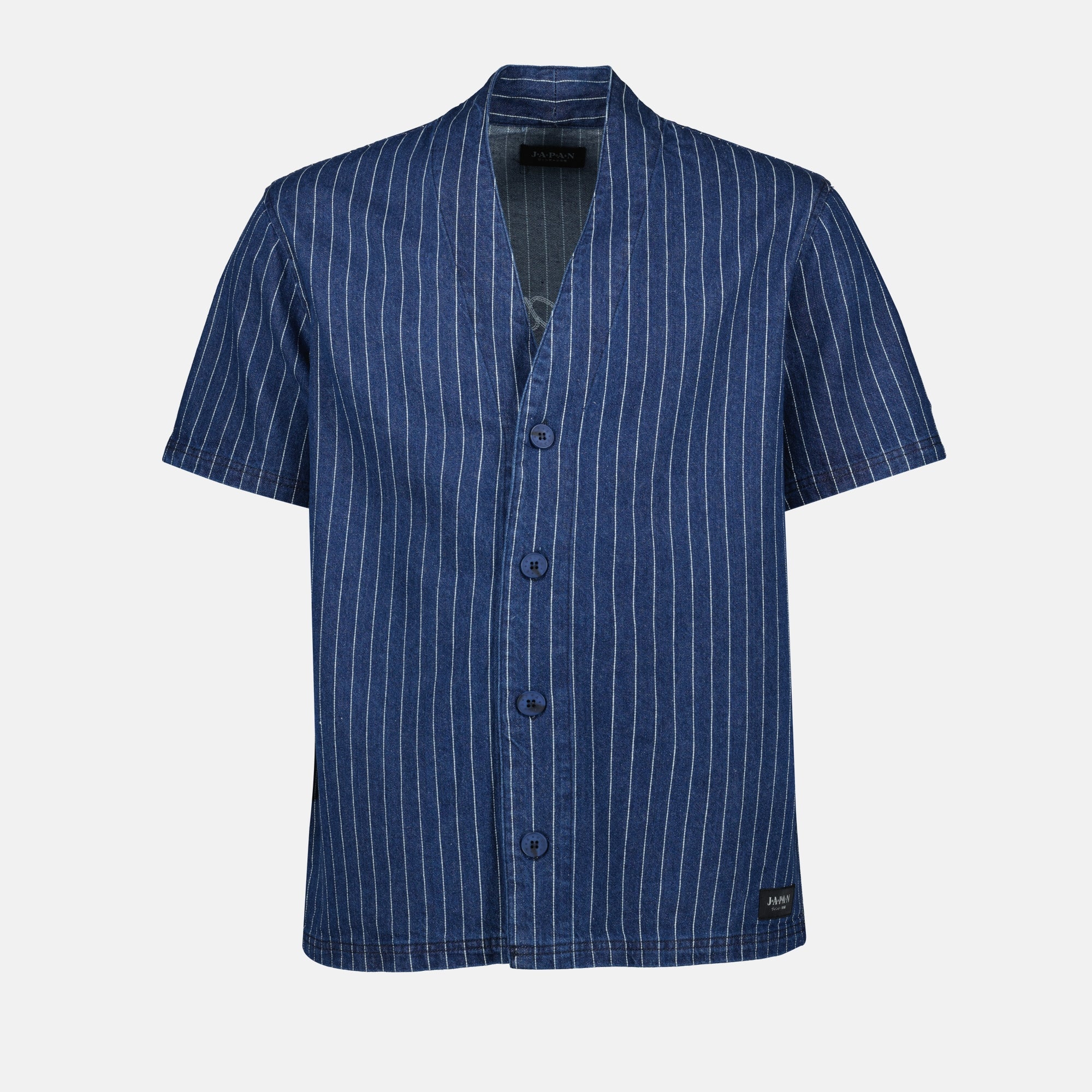 Camisas Camisa Asa Japan Rag Azul escuro Homme
