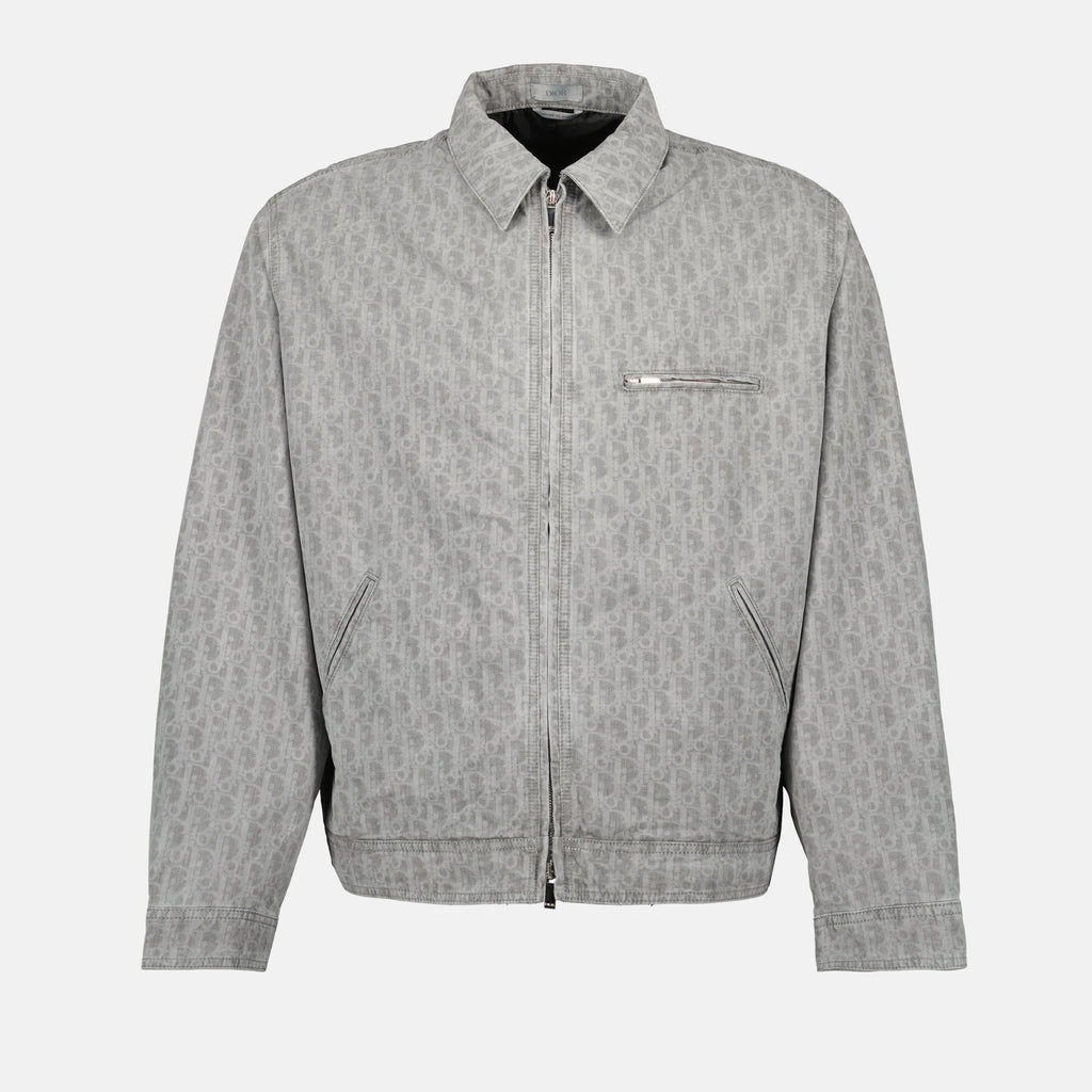 Vestes Blouson zippé Dior Gris Homme