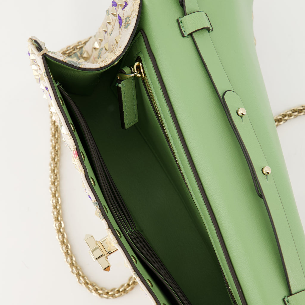 Sacs à main et épaule Pochette Rockstud Spike Valentino Garavani Multicolore Femme