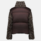 Manteaux Doudoune 2 en 1 Poetique à sequins Moncler Marron Femme