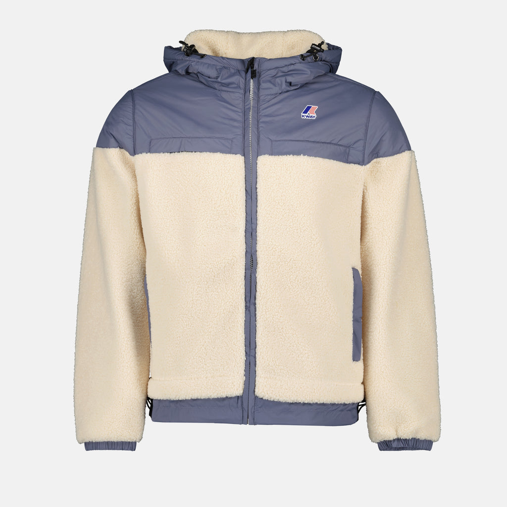 Vestes Veste Le vrai 3.0 Eiffel Orsetto K-Way Beige Unisexe
