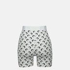 Shorts Mallas Ciclismo Moon Marine Serre Blanc Femme