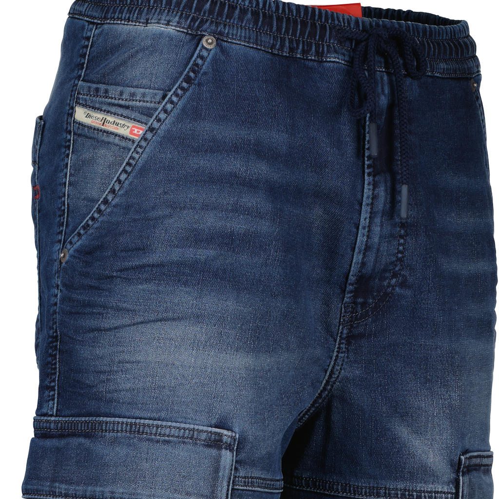 Pantalons Jean cargo 2050 D-KRooley Diesel Bleu Homme