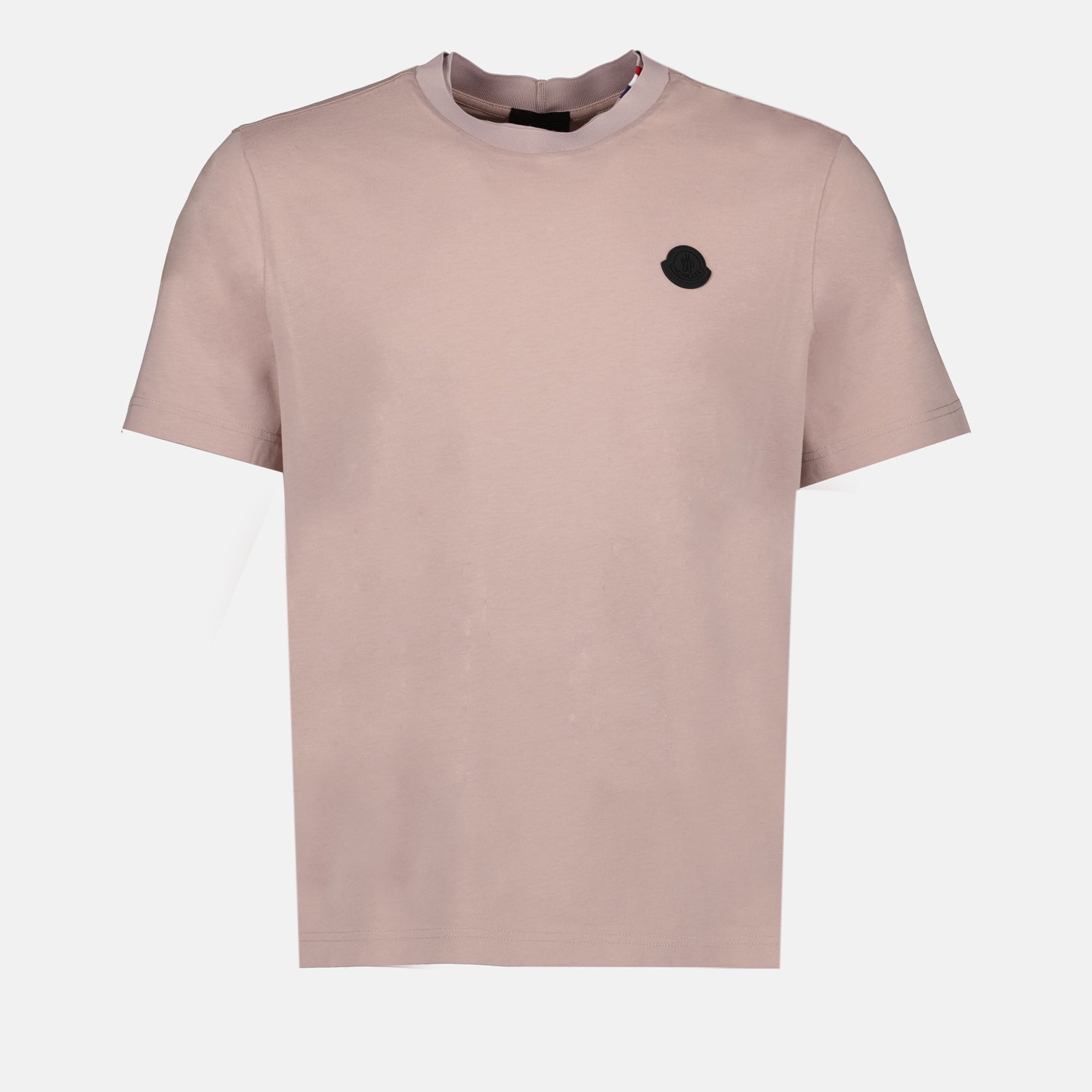 T-shirts T-shirt à logo Moncler Rose Homme