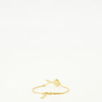 Imagen de la pulsera de corazón dorado AMI de la marca Ami PARIS para Unisex - Temporada Primavera-Verano 2026 - Vista Trasera