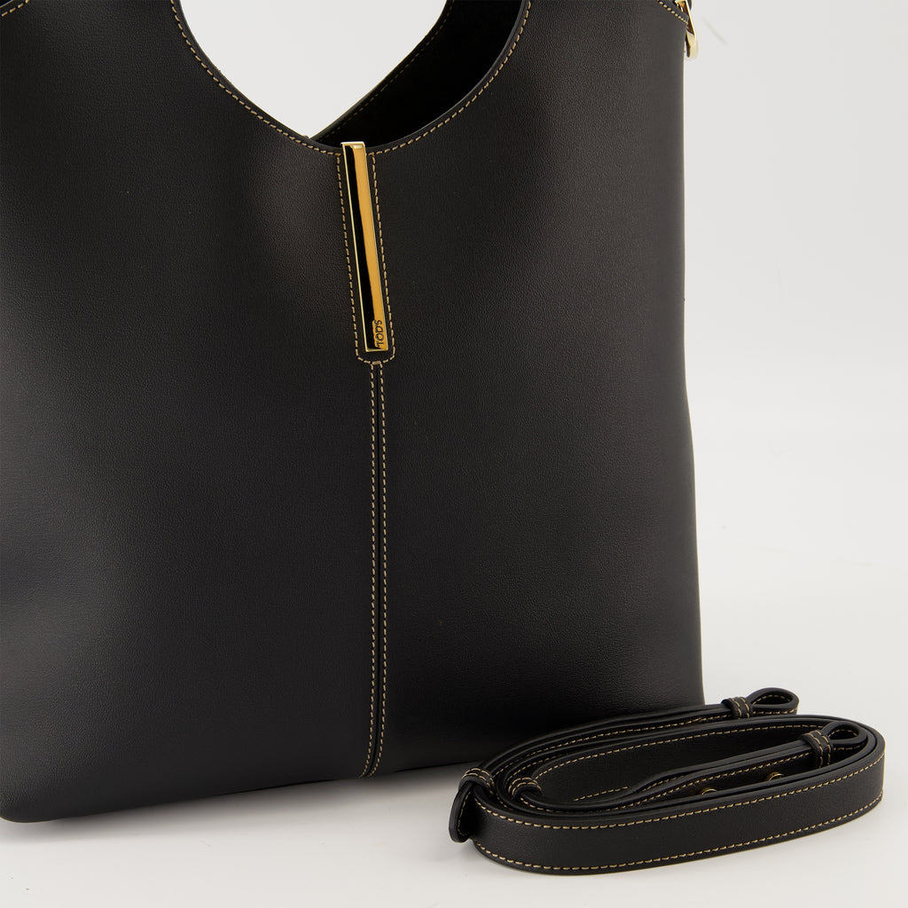Borse a spalla Shopping Tote Tod's Nero Donne