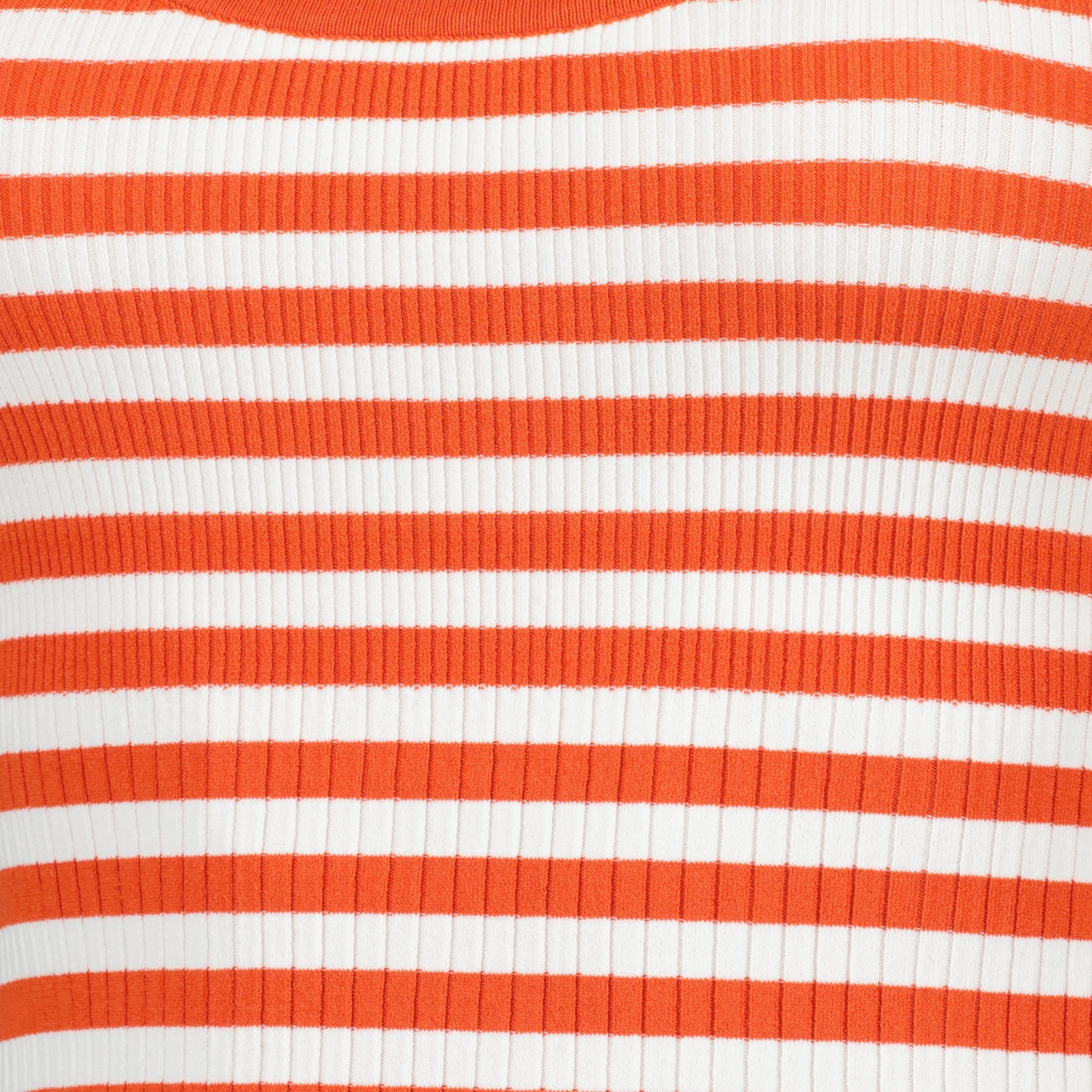 Imagem do artigo Top canelado às riscas brancas e vermelhas da marca Max Mara para Senhora - Temporada Primavera-Verão 2026 - Vista Detalhada 2