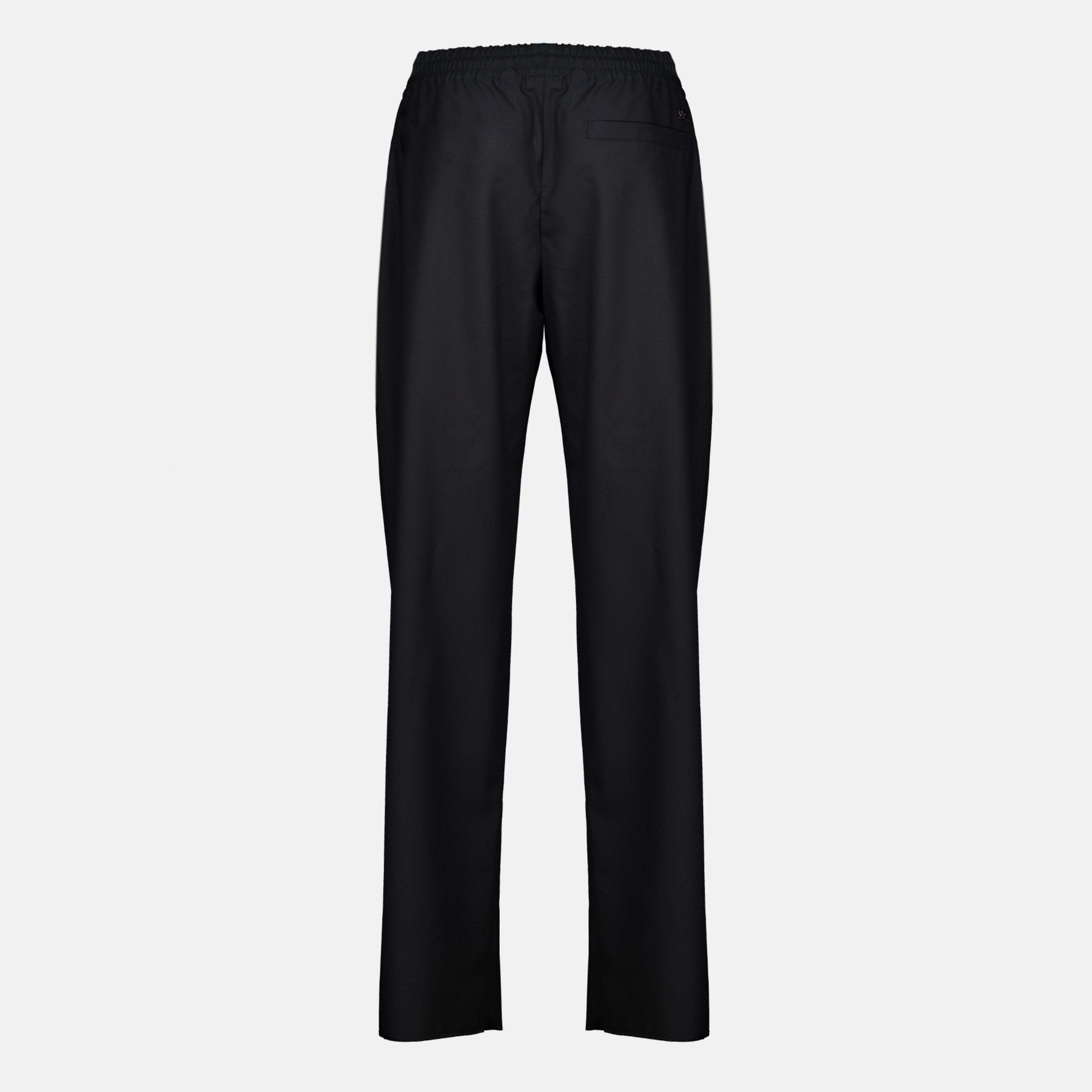 Pantalons Pantalon noir en laine Burberry Noir Homme