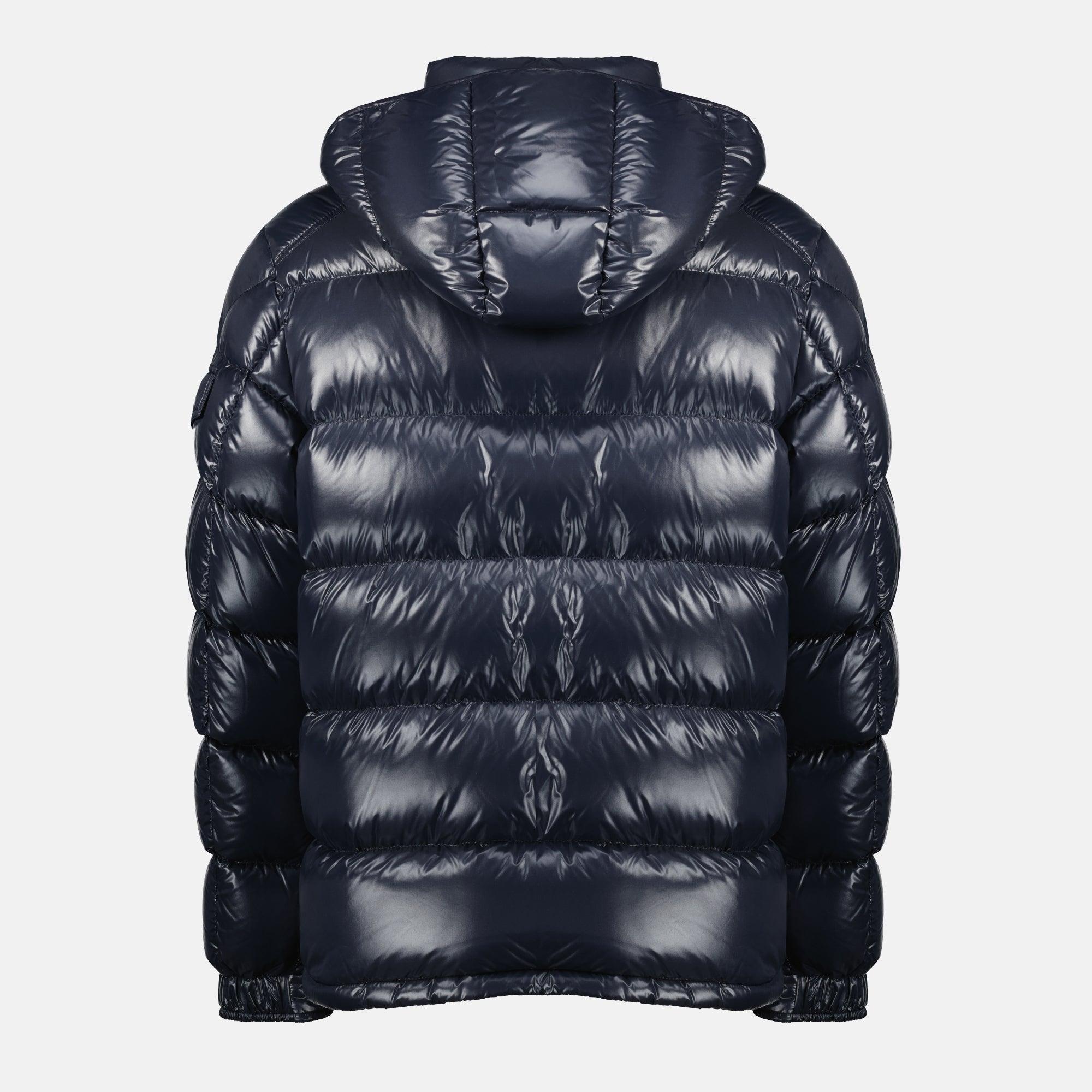Image de l'article Doudoune Maya bleu marine de la marque Moncler pour Homme - Saison Automne-Hiver 2025 - Vue de Dos