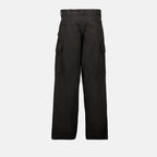 Pantaloni Pantaloni Cargo Prada Nero Homme