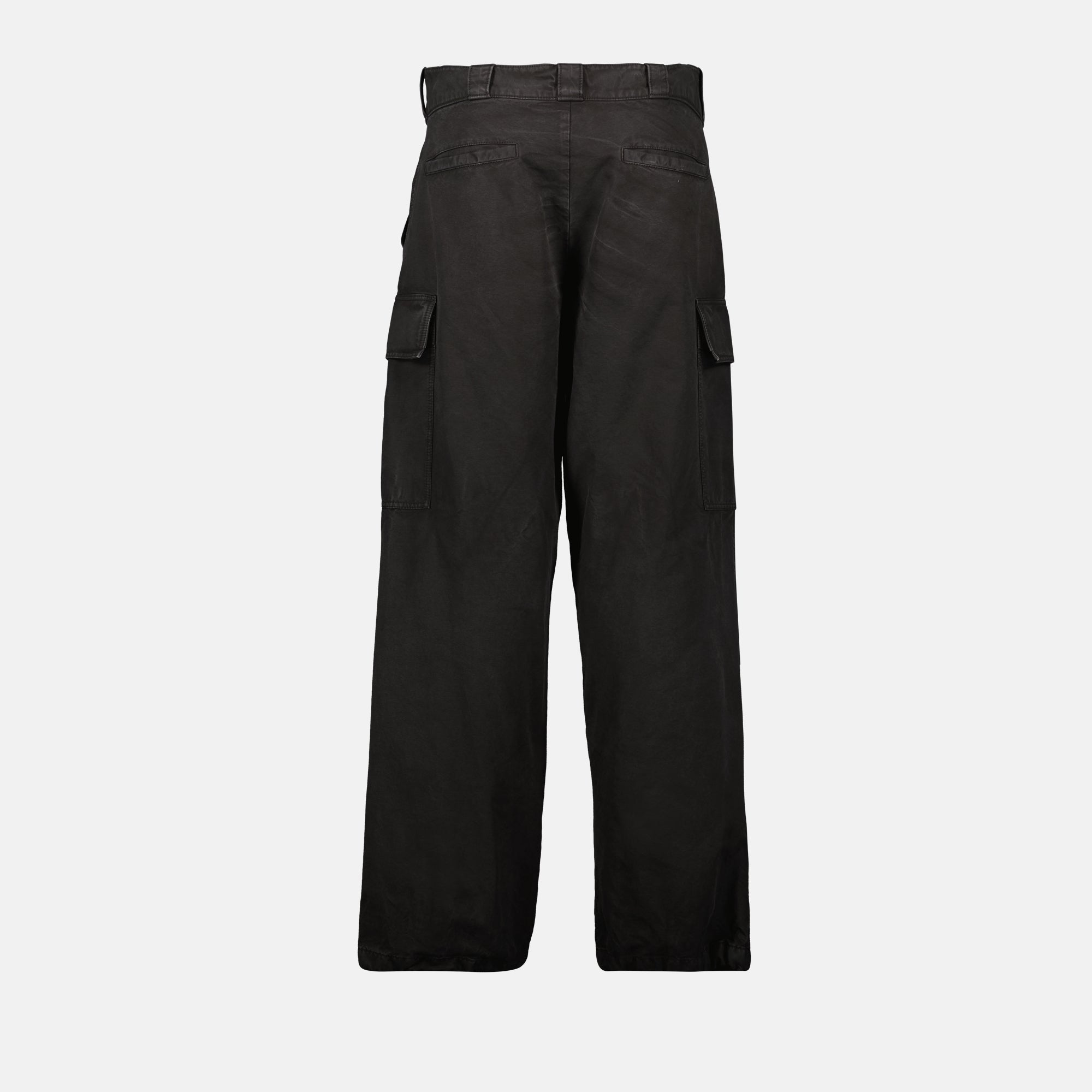 パンツ カーゴパンツ Prada 黒 Homme