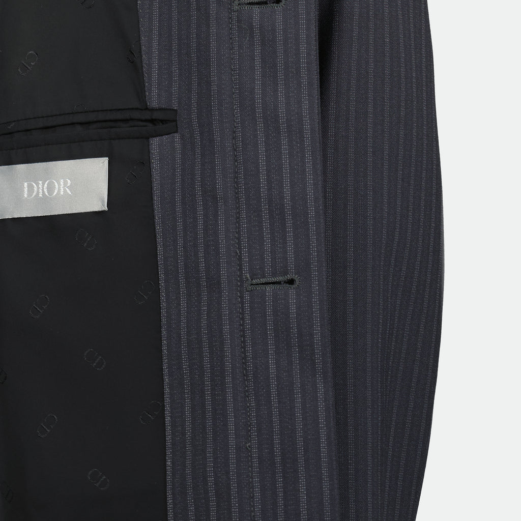 Giacche Jacket a righe Dior Grigio Homme