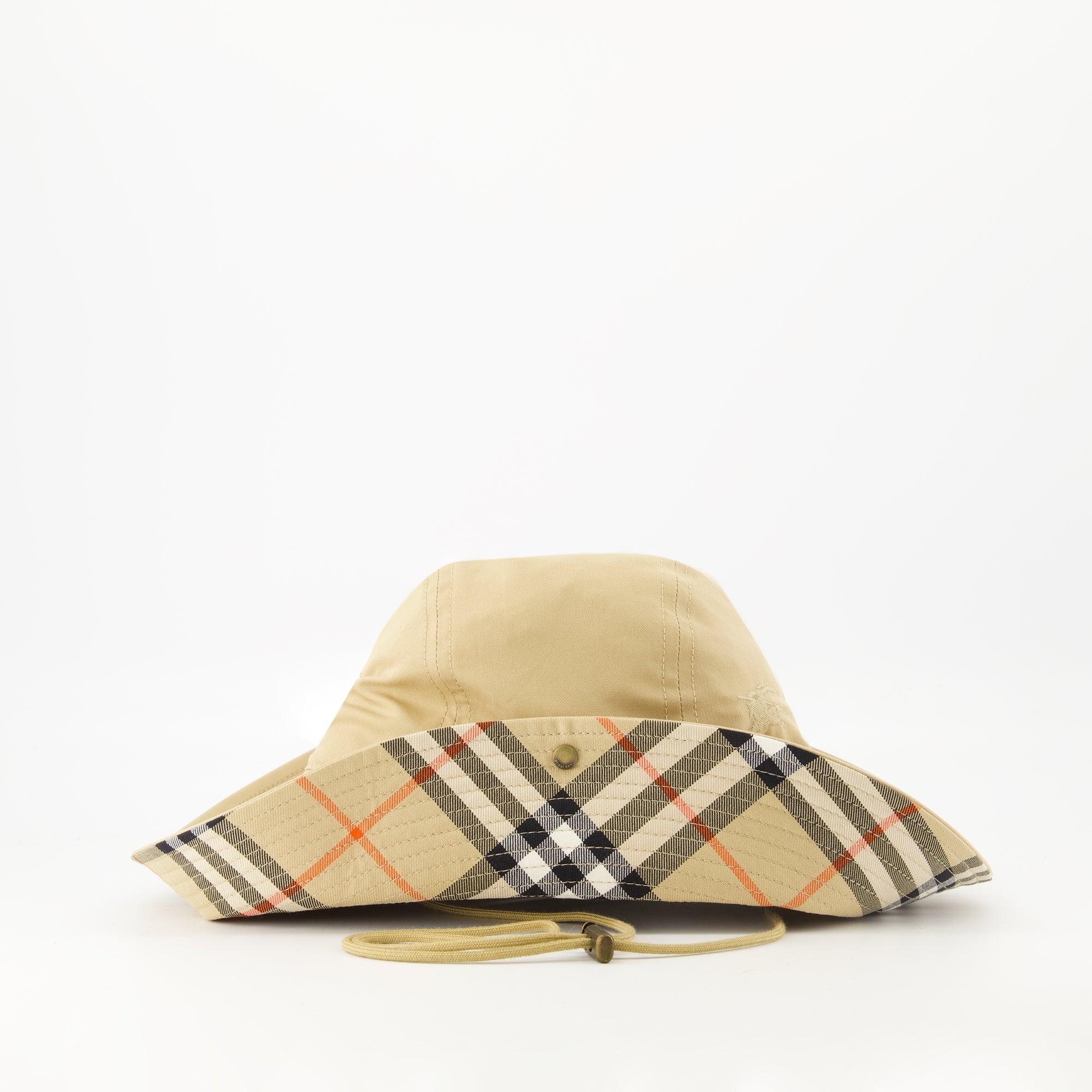 Chapeaux, casquettes et bonnets Chapéus Visor em Check Burberry Beige Unisexe
