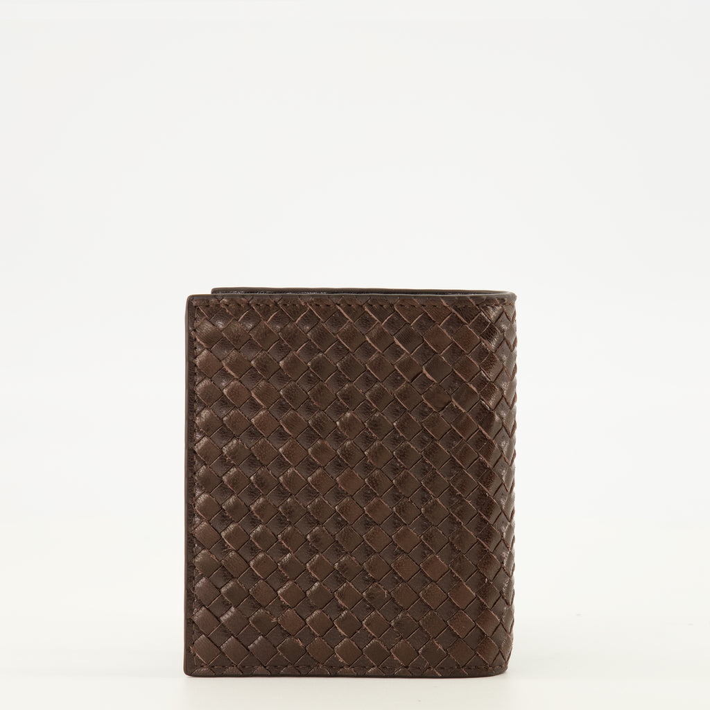 Petite maroquinerie Carteras de Cuero Marrón Prada Marron Homme