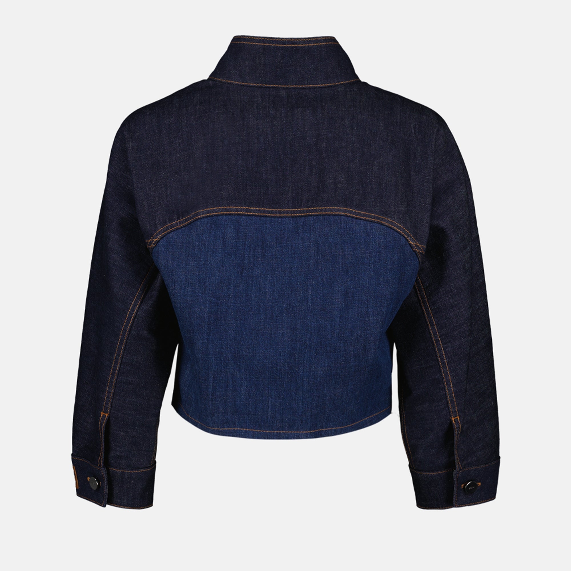 재킷 Veste courte en jean Fendi 진한 파란색 Femme