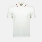 폴로 셔츠 Polo à logo Moncler 하얀색 Homme