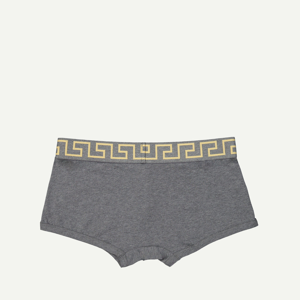 Sous-vêtements et homewear Boxer court Medusa Greca Versace Gris Homme