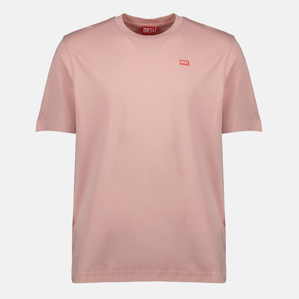 Image de l'article T-shirt T-Adjust rose de la marque Diesel pour Homme - Saison Printemps-Été 2026 - Vue de Face