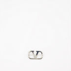 Bijoux Broche Vlogo en cristaux Valentino Garavani Argenté Femme