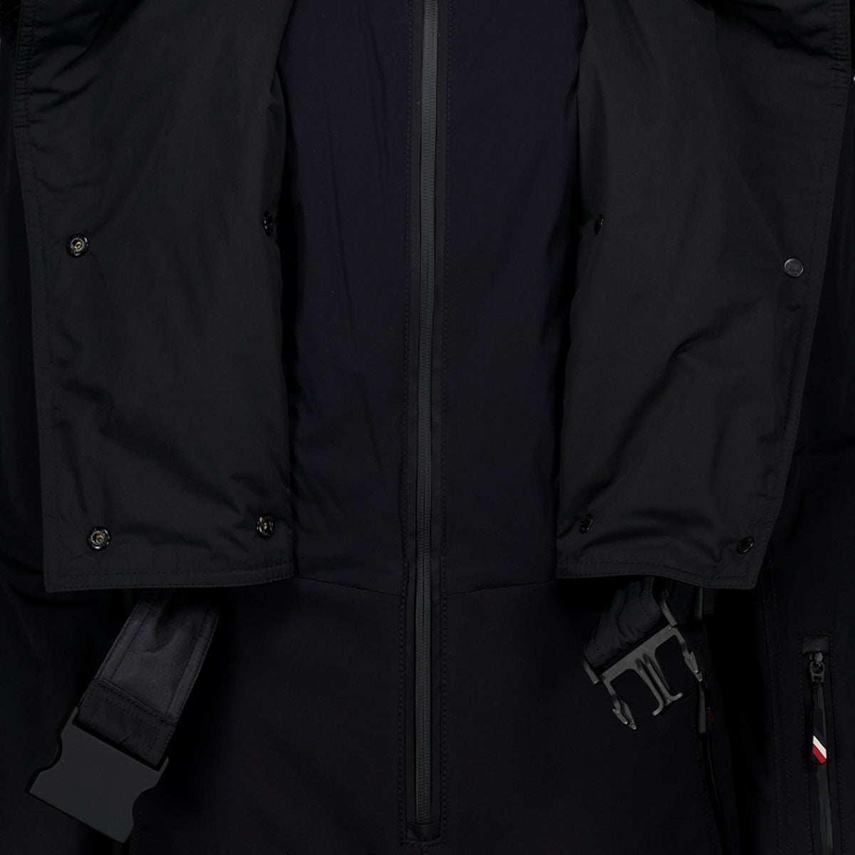 Combinaisons et ensembles Combinaison de ski noir Moncler Grenoble Noir Femme