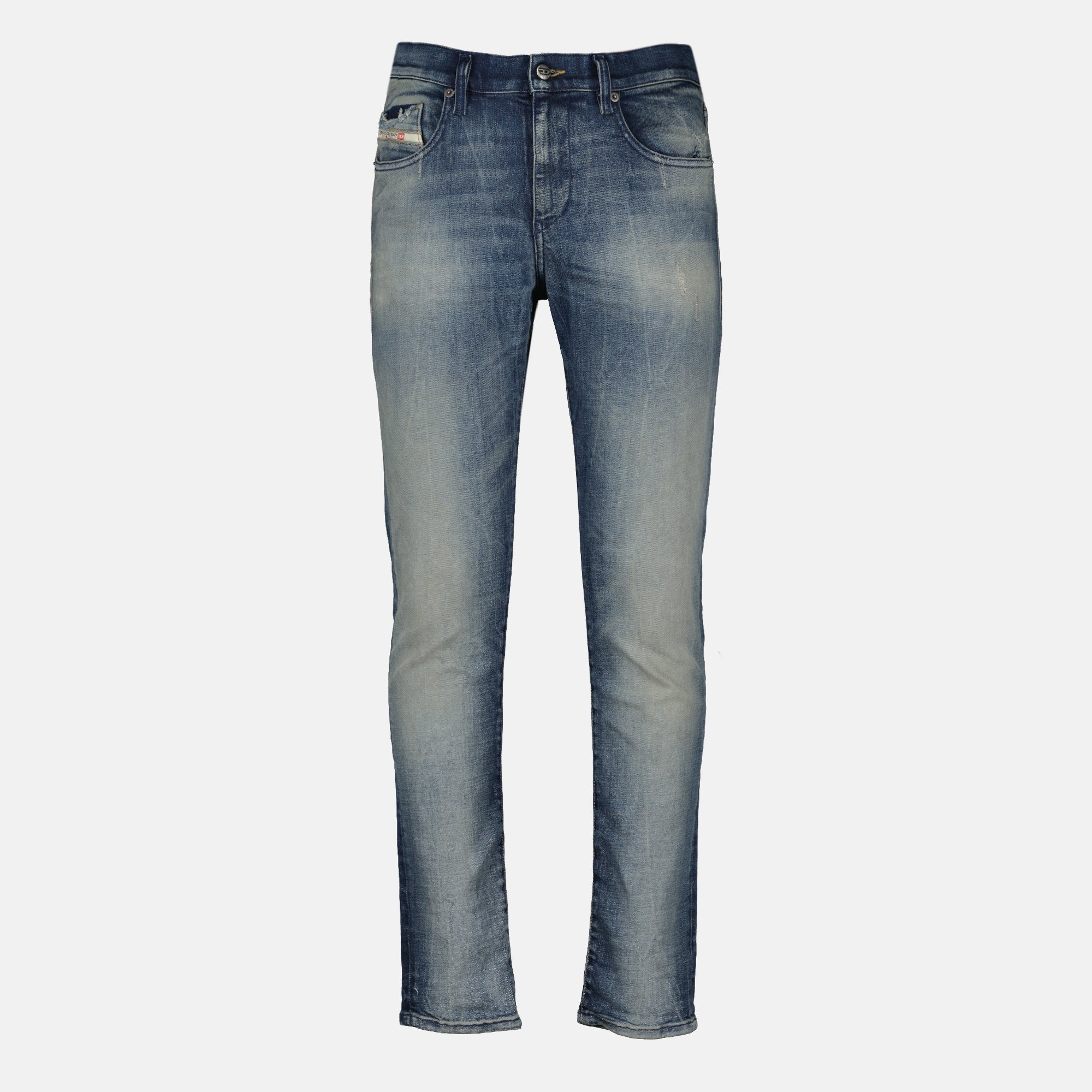 Pantalons D-Struckt 2019 L2 Jeans de Denim Azul Diesel Bleu Homme