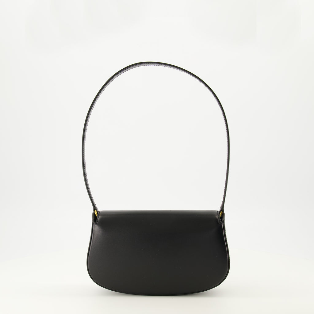 Image de l'article Mini sac Voltaire noir de la marque Saint Laurent pour Femme - Saison Printemps-Été 2026 - Vue de Dos